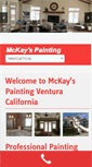 Mobile Screenshot of mckayspainting.com